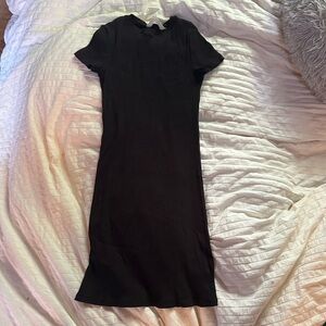 H&M Black knit Dress